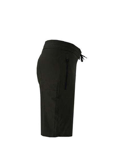 Admiral Multi-Pocket Shorts - Military Green