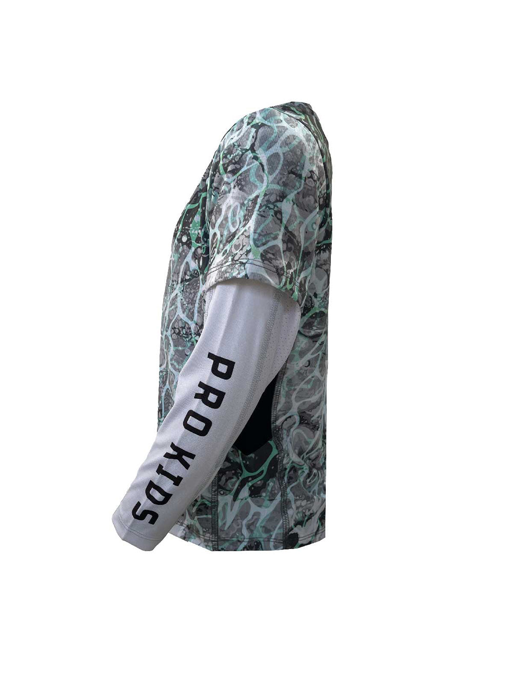 Ahoy Jr. Çift Kollu UV Korumalı T-shirt - Maelstrom - Stafu Pro Series