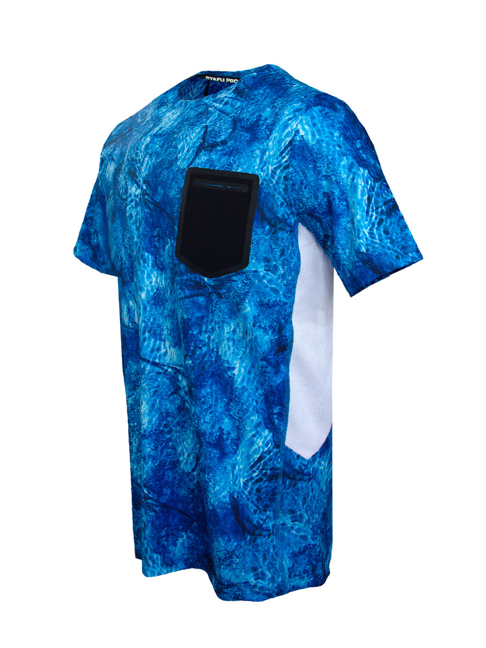 Ahoy UV Protected T-shirt - Marlin Mania Blue