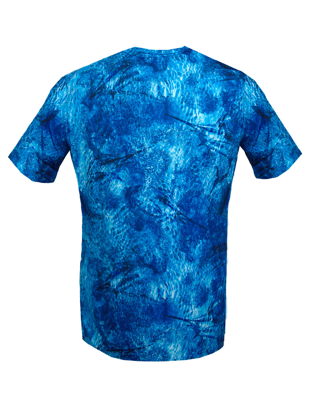 Ahoy UV Protected T-shirt - Marlin Mania Blue