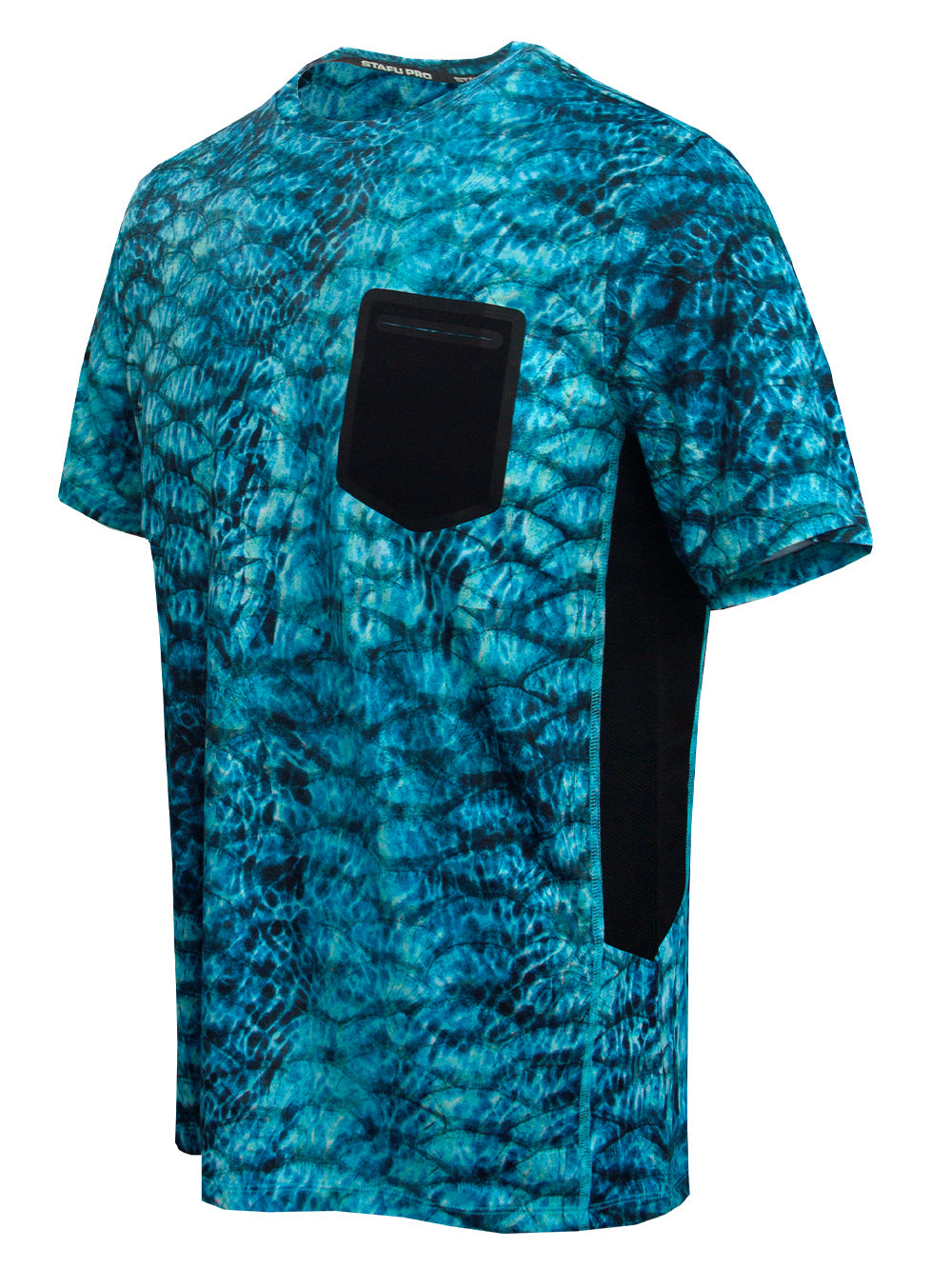 Ahoy UV Korumalı T-shirt - Mavi