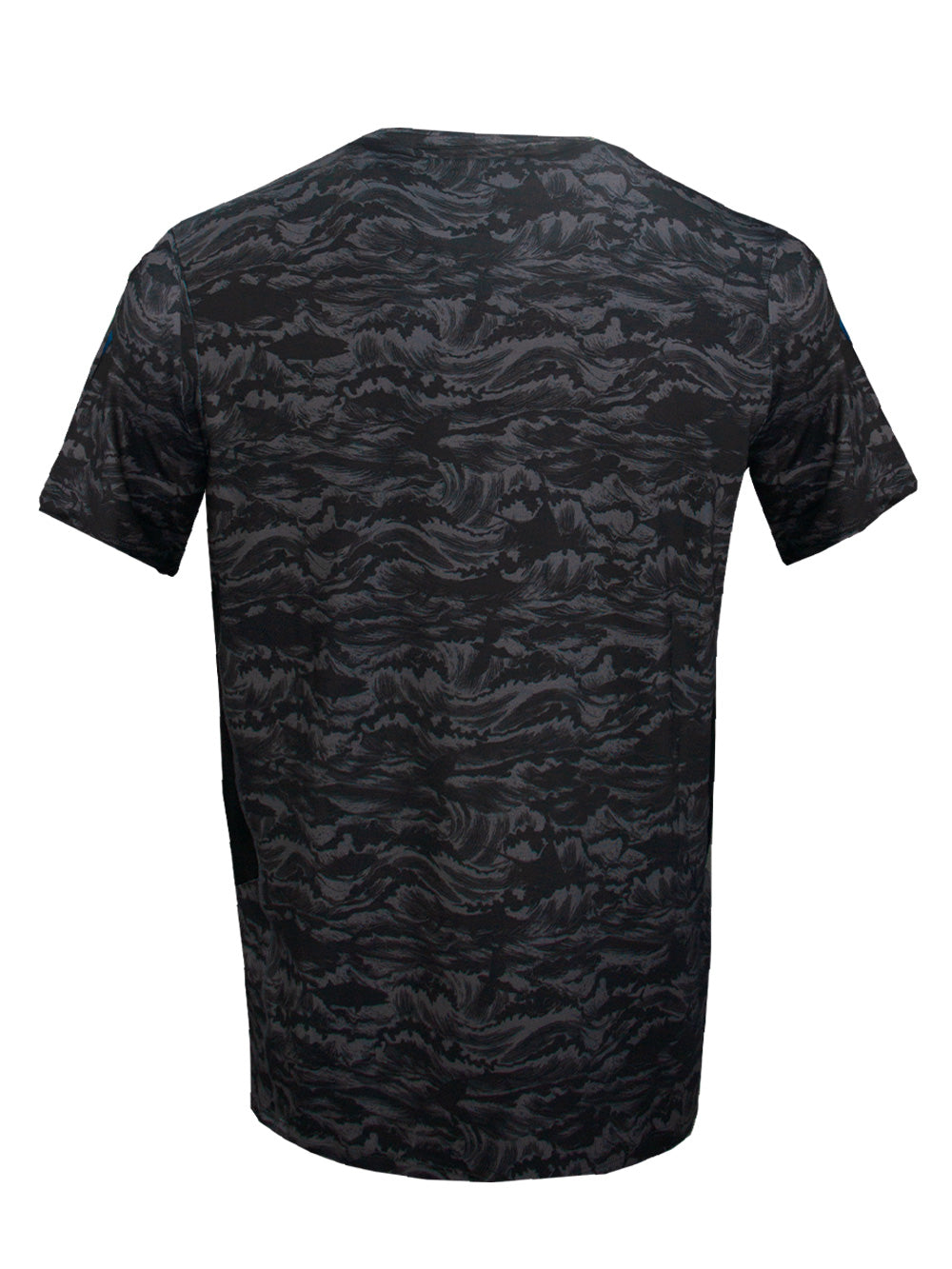 Ahoy UV Korumalı T-shirt - Signature Siyah