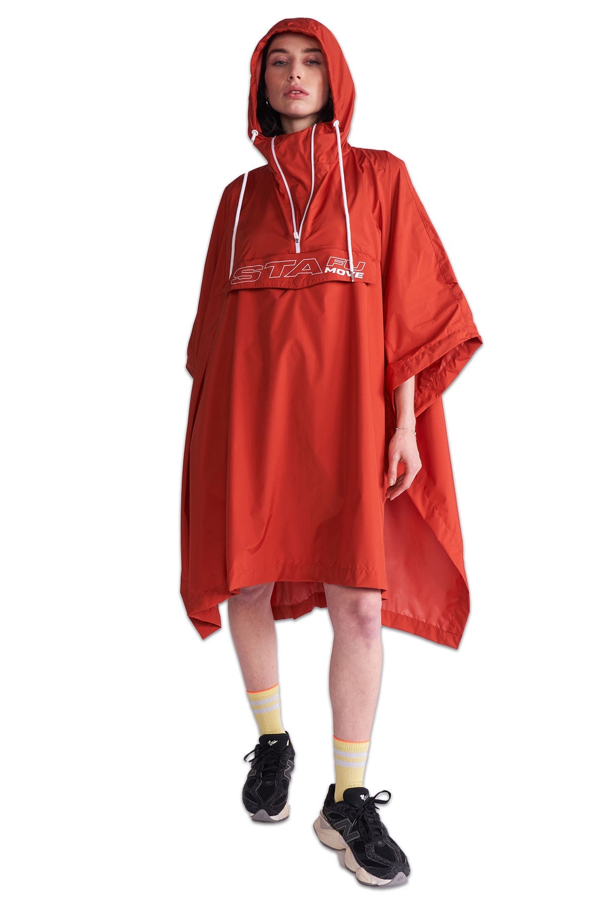 Amazon Unisex Fisherman Sailor Orange Pancho