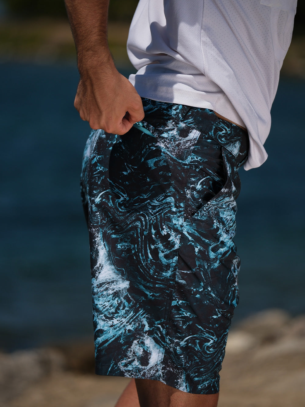 Andaman Ayarlanabilir Belli Şort - Dark Blue