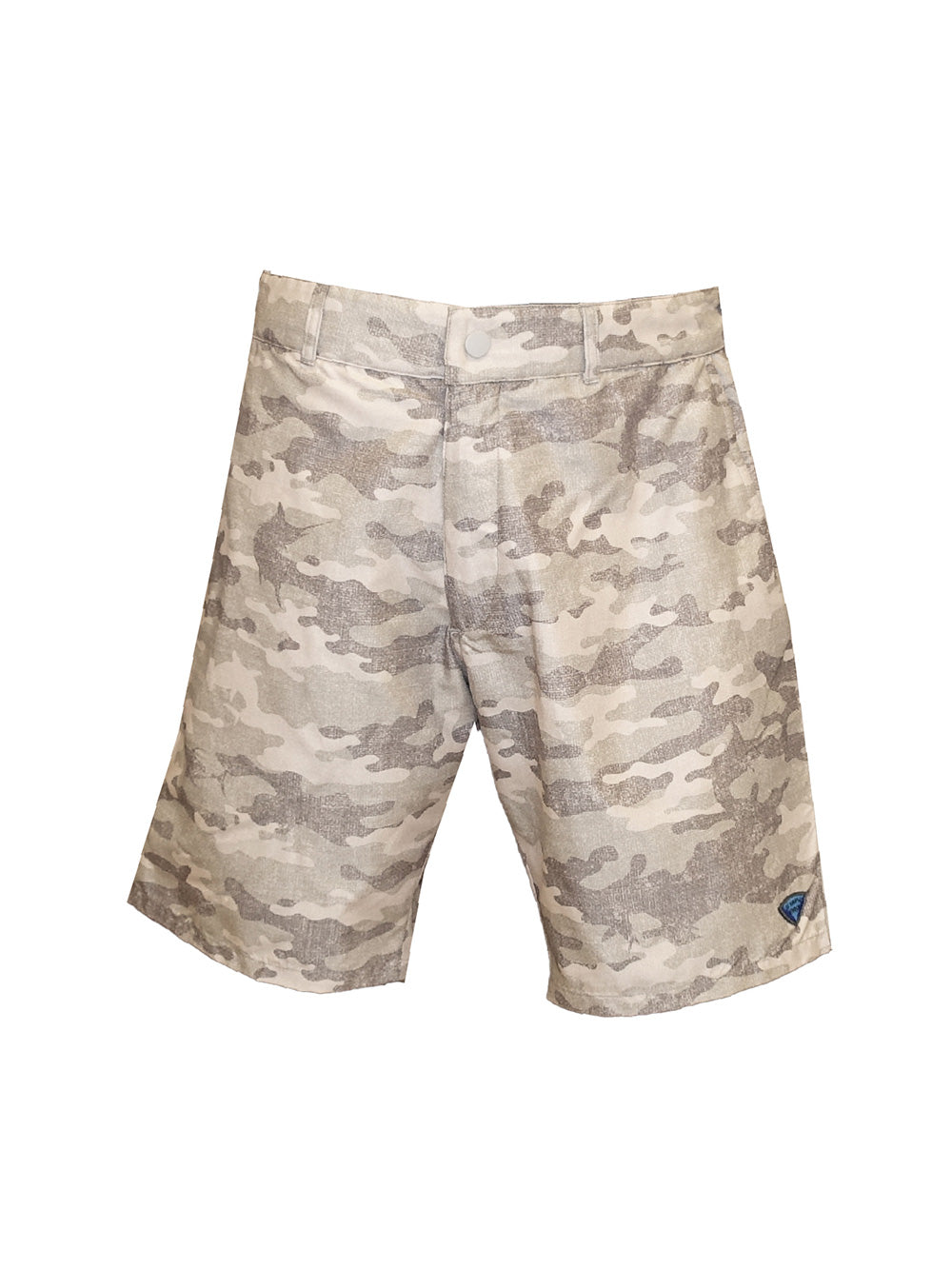 Andaman Adjustable Waist Shorts - Camo Brown