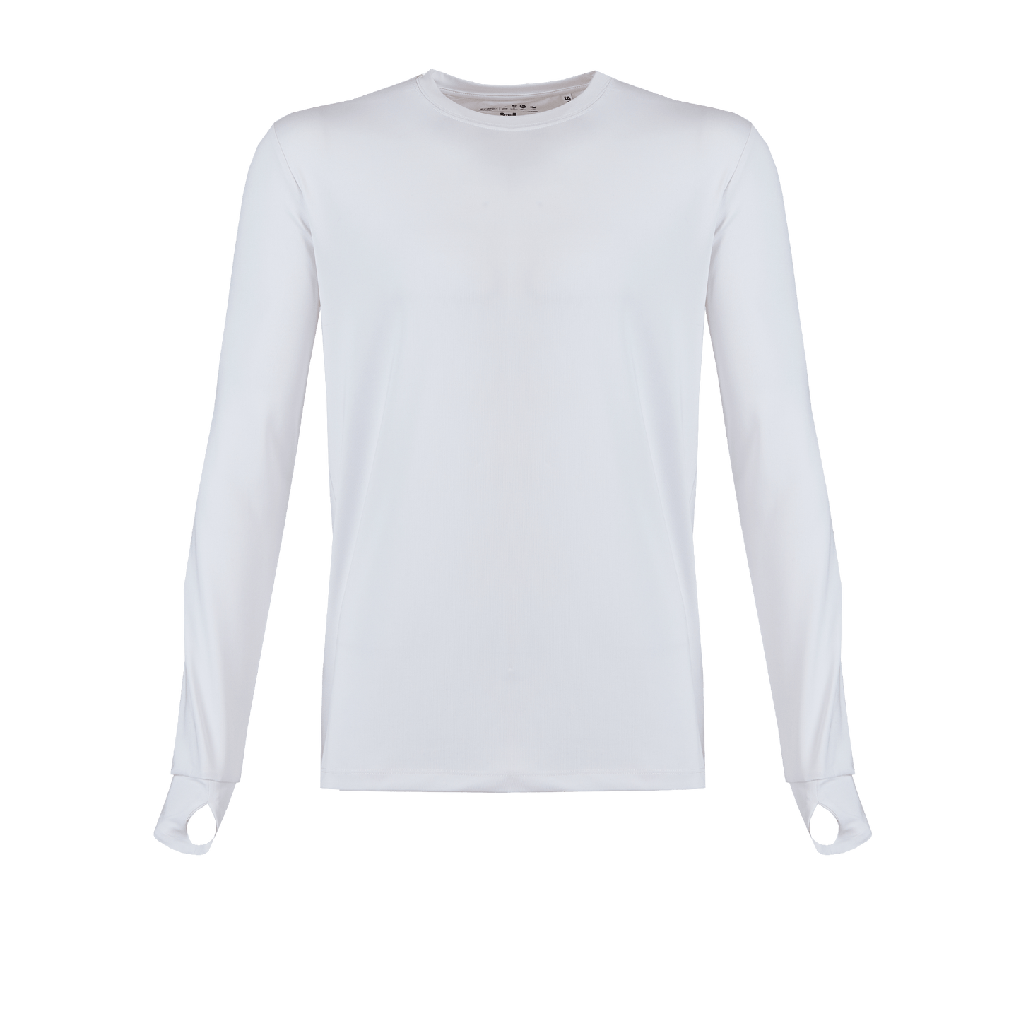 Apex v2 Men's Long Sleeve Crew Neck Fisherman Sailor White UV Protected Shirt