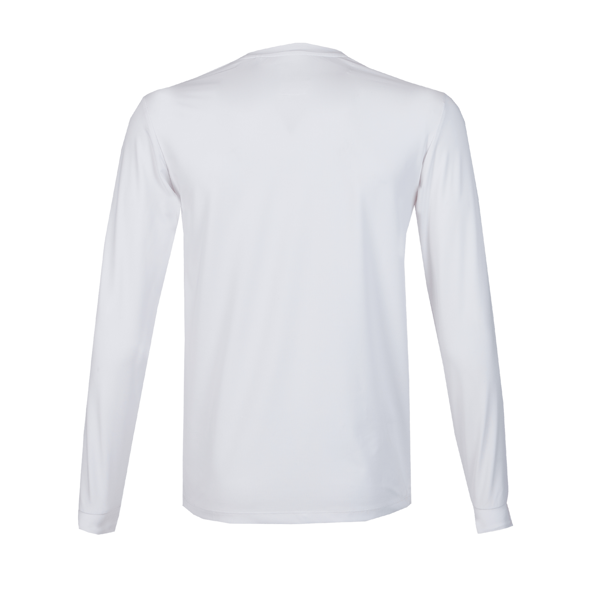 Apex v2 Men's Long Sleeve Crew Neck Fisherman Sailor White UV Protected Shirt