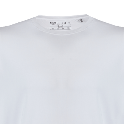 Apex v2 Men's Long Sleeve Crew Neck Fisherman Sailor White UV Protected Shirt