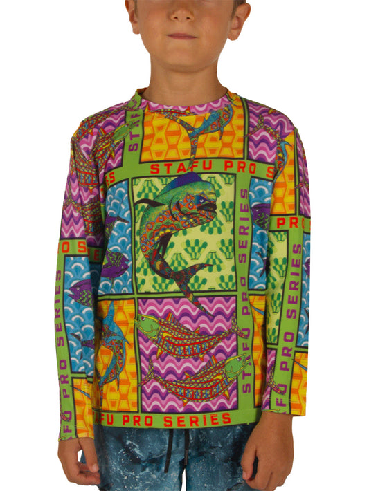 Apex Jr. UV Long Sleeve T-Shirt - Fish Eye