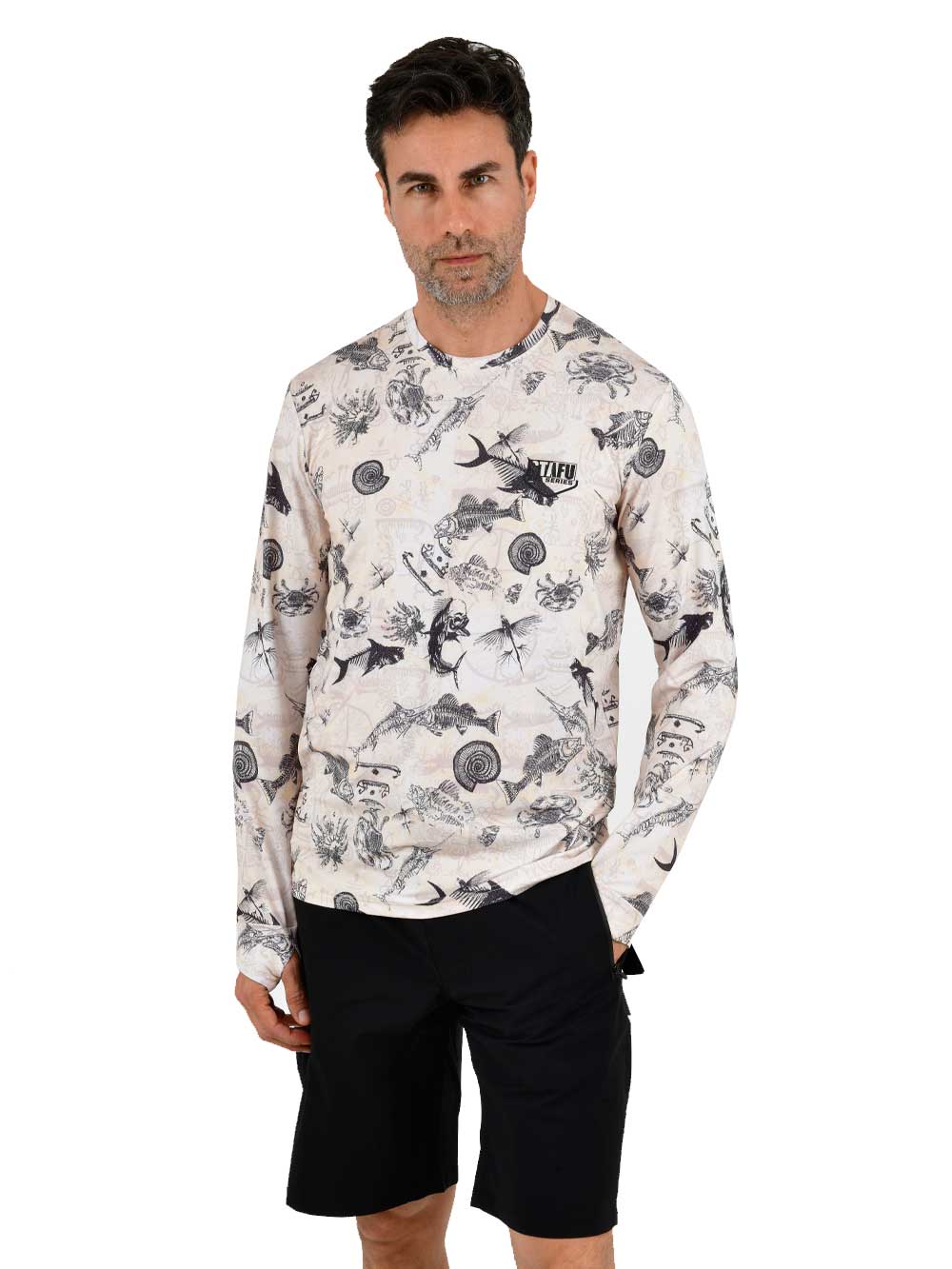 Apex UV Uzun Kollu Performans T-Shirt - Paleo Sarı - Stafu Pro Series