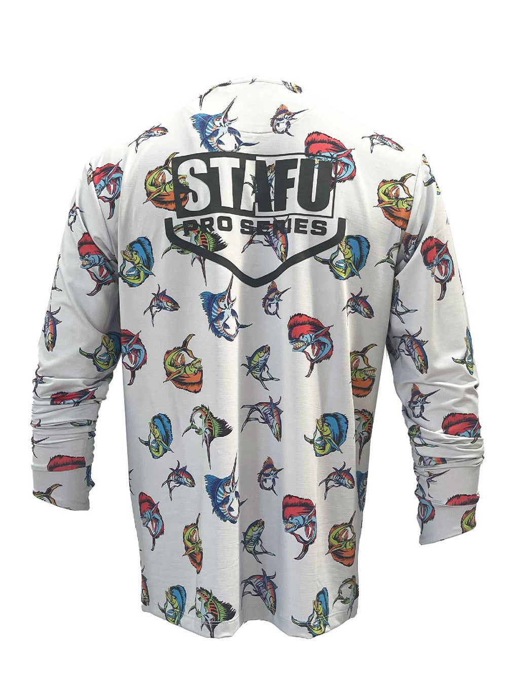 Apex UV Long Sleeve Performance T-Shirt - Cartoon Gray