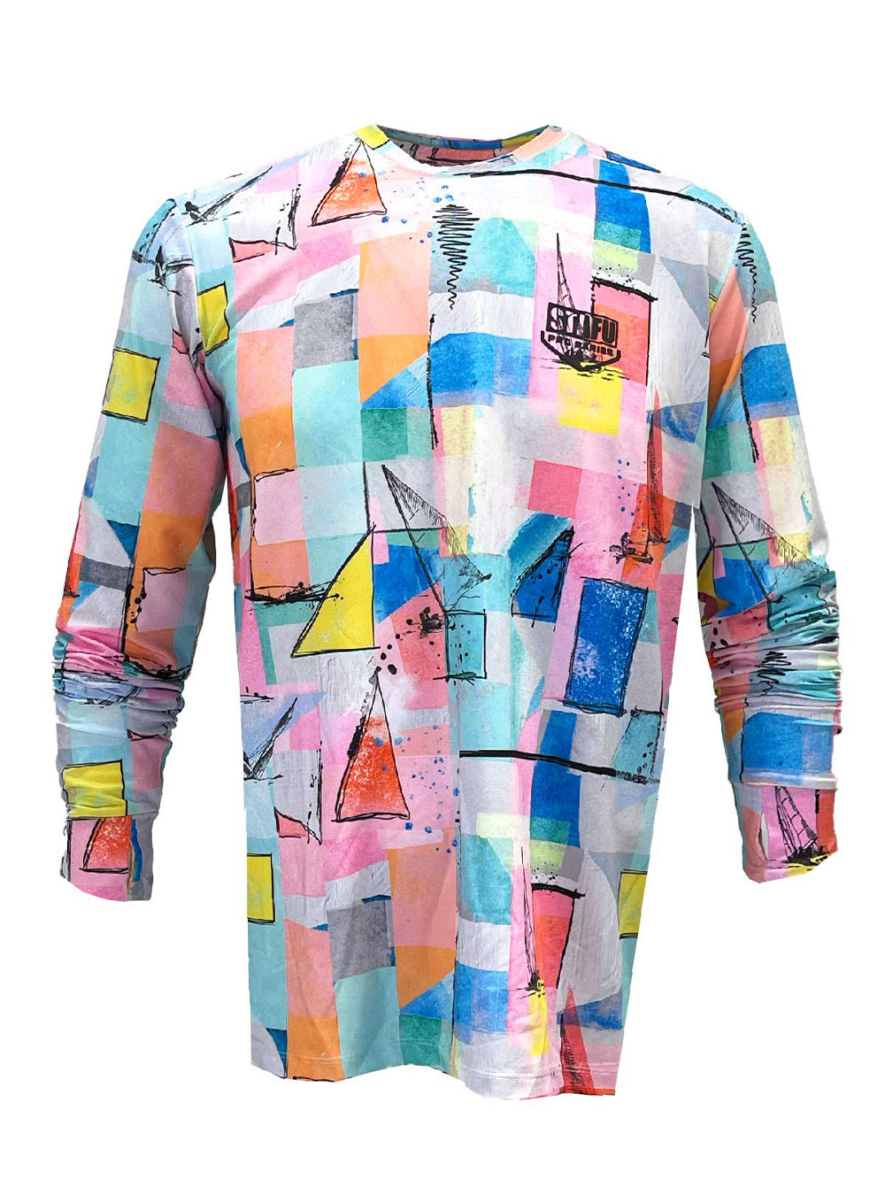 Apex UV Long Sleeve Performance T-Shirt - Geosail