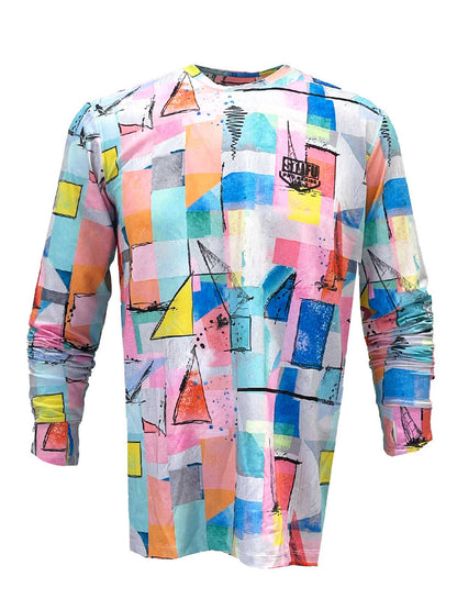 Apex UV Long Sleeve Performance T-Shirt - Geosail