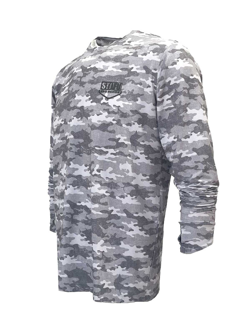 Apex UV Long Sleeve Performance T-Shirt - Camo Grey