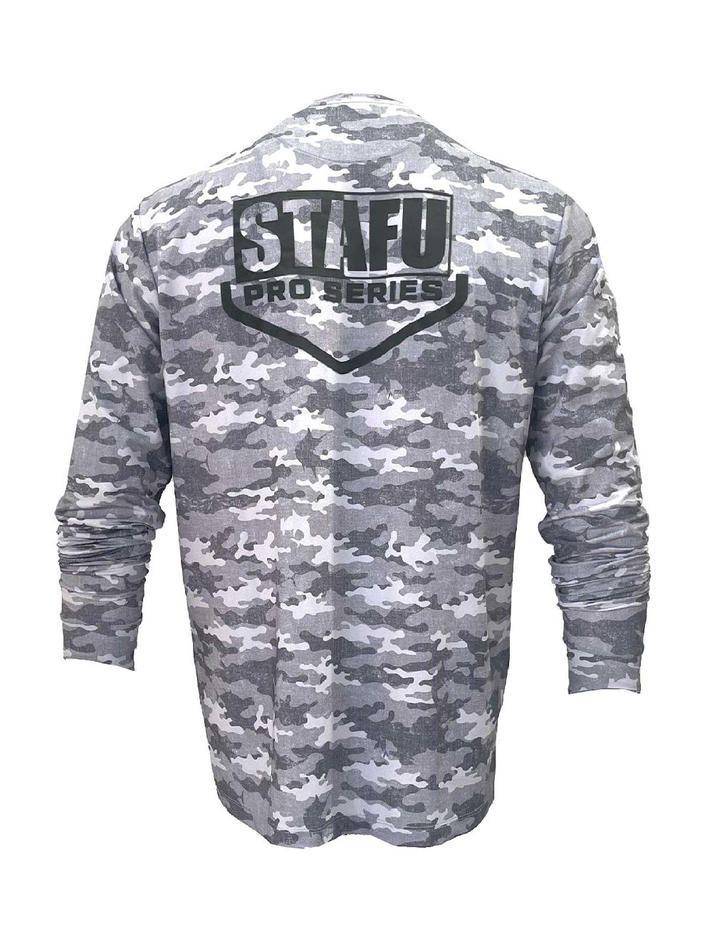 Apex UV Long Sleeve Performance T-Shirt - Camo Grey