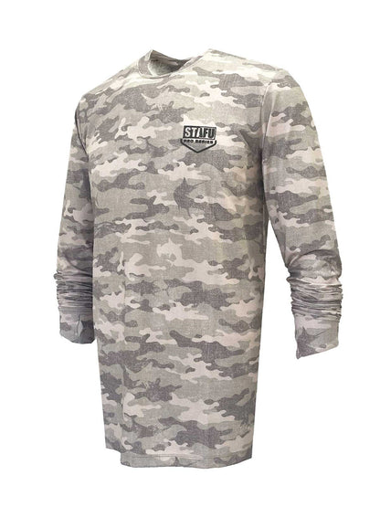 Apex UV Long Sleeve Performance T-Shirt - Camo Brown