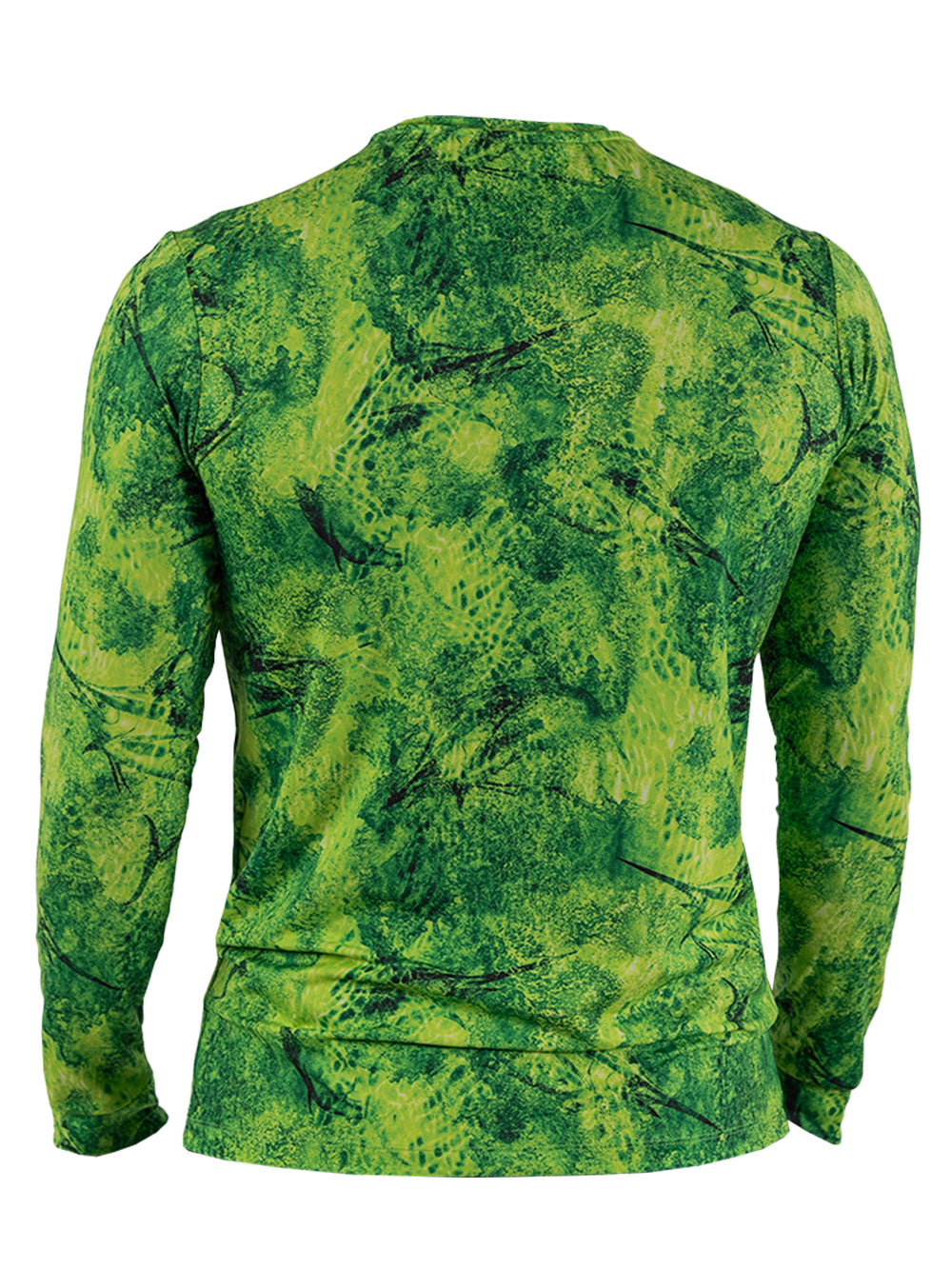 Apex UV Uzun Kollu Performans T-Shirt - Marlin Mania Yeşil