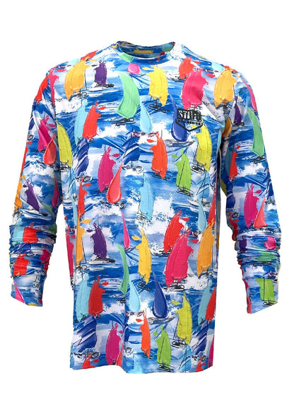 Apex UV Long Sleeve Performance T-Shirt - Sail