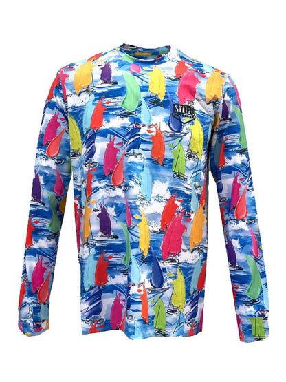 Apex UV Long Sleeve Performance T-Shirt - Sail