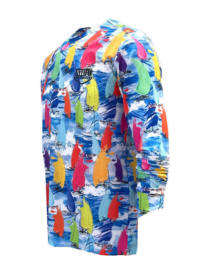 Apex UV Long Sleeve Performance T-Shirt - Sail