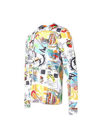 Apex UV Uzun Kollu Performans T-Shirt - Daybreak