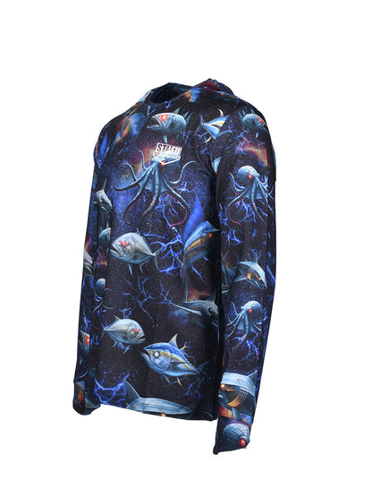 Apex UV Uzun Kollu Performans T-Shirt - Droid