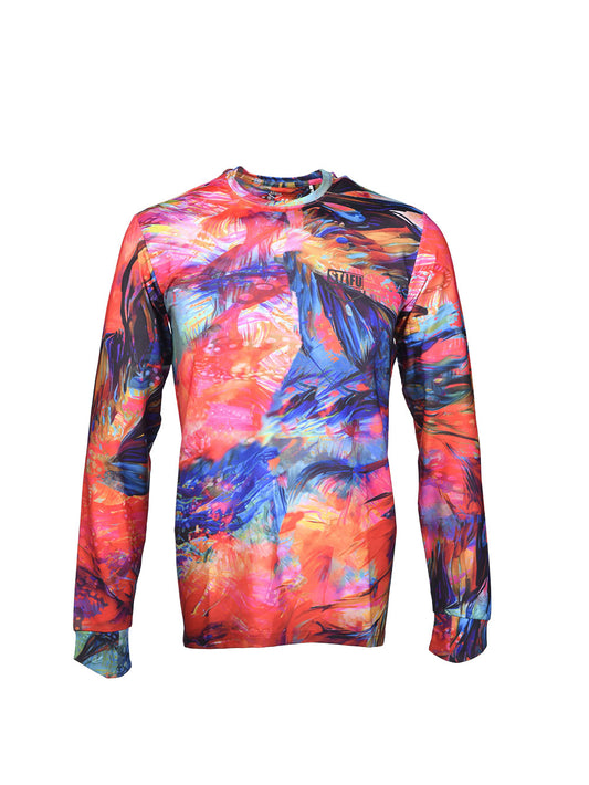 Apex Long Sleeve UV-Protected T-Shirt -Samoa Blue