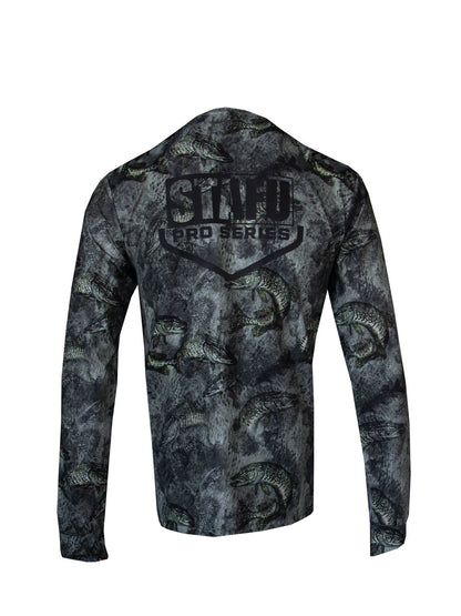 Apex Long Sleeve UV-Protected T-Shirt -Samoa Blue