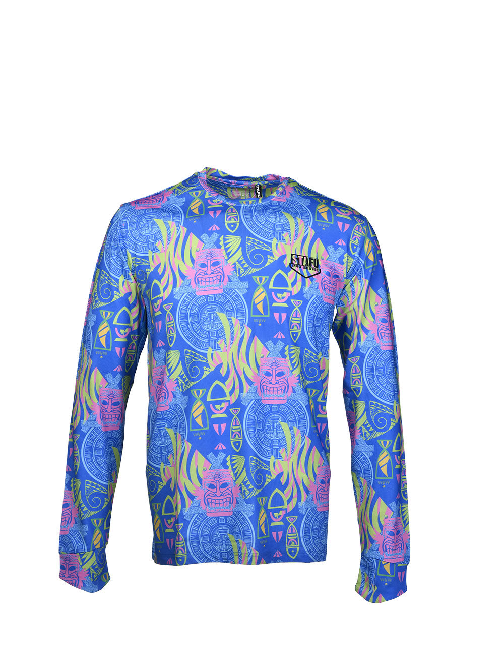 Apex UV Uzun Kollu Performans T-Shirt -Samoa Blue
