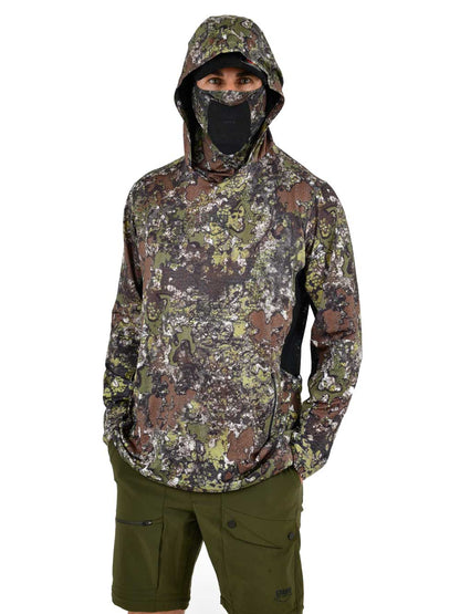Argonaut Masked UV Protection Long Sleeve Performance T-Shirt - Bushman Camo