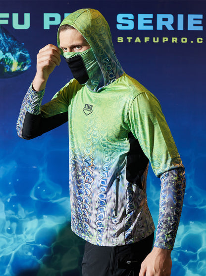 Argonaut Masked UV Protection Long Sleeve Performance T-Shirt - Arapaima