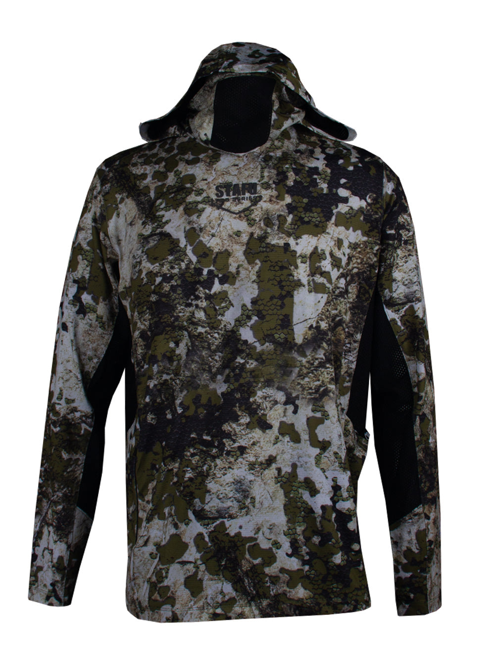 Argonaut Masked UV Protection Long Sleeve Performance T-Shirt - Birch Camo