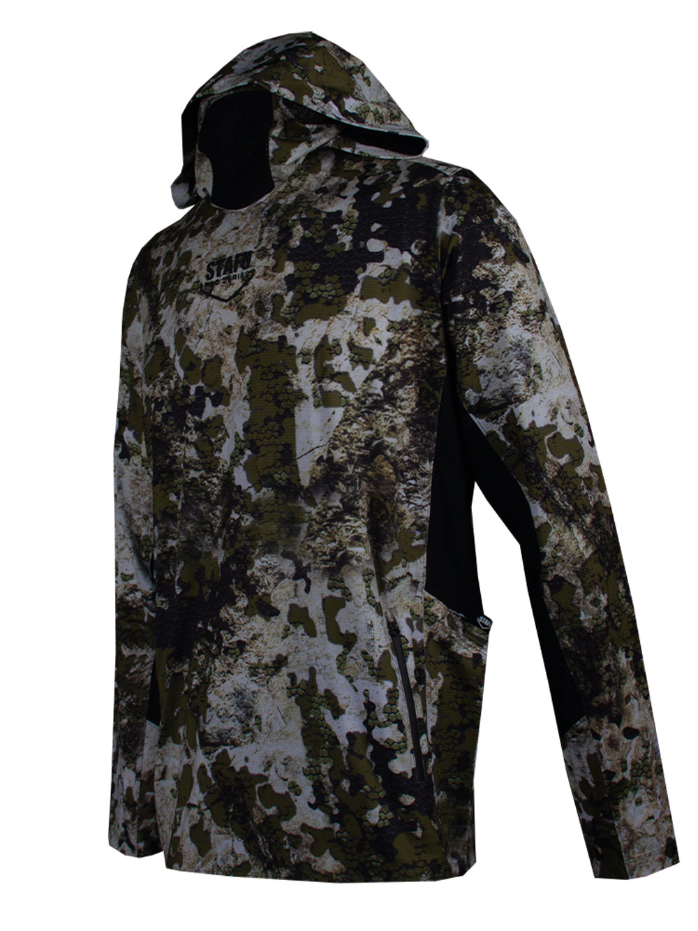 Argonaut Masked UV Protection Long Sleeve Performance T-Shirt - Birch Camo