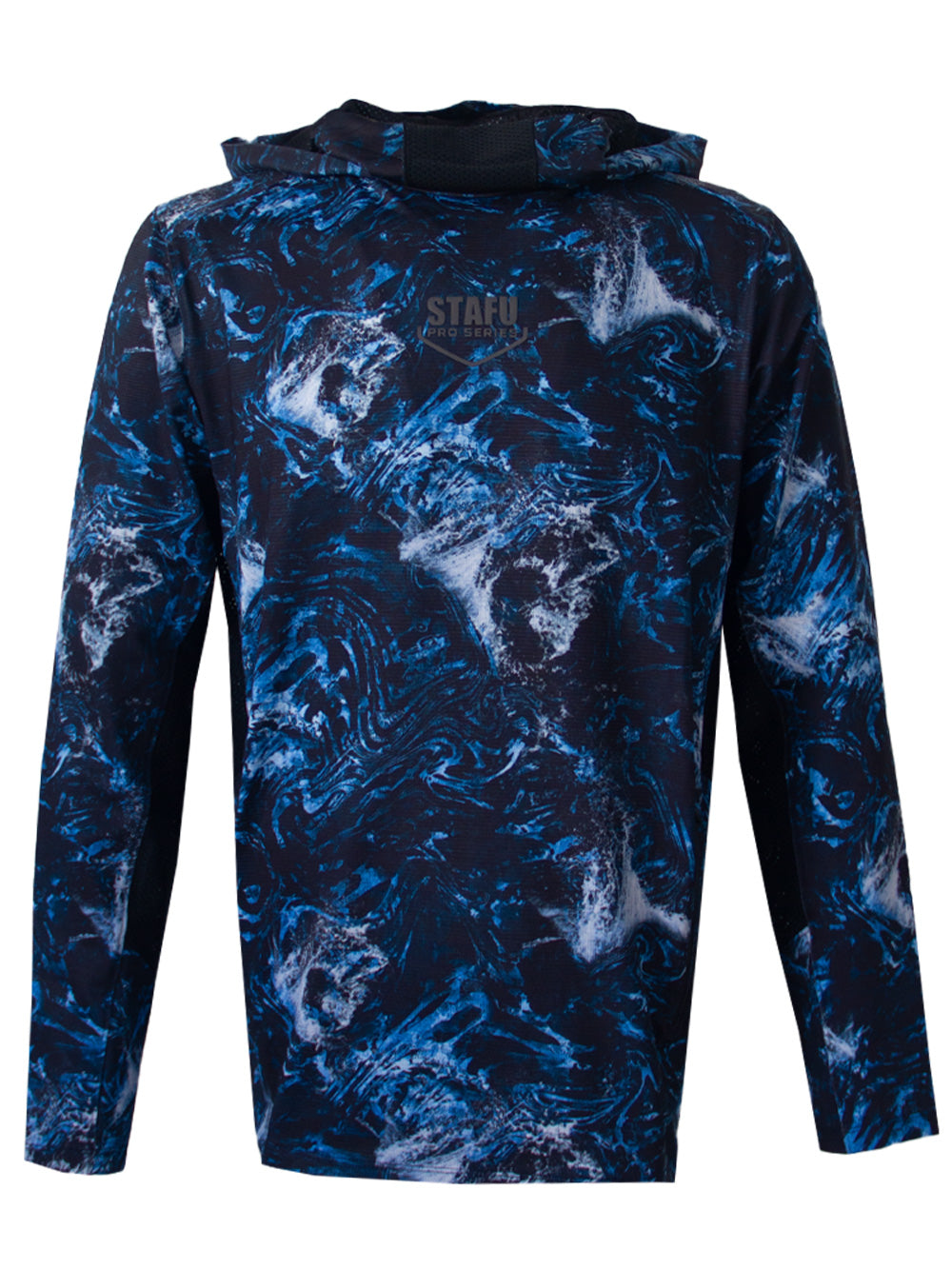 Argonaut Maskeli UV Korumalı Uzun Kollu Performans T-Shirt - Dark Storm - Stafu Pro Series