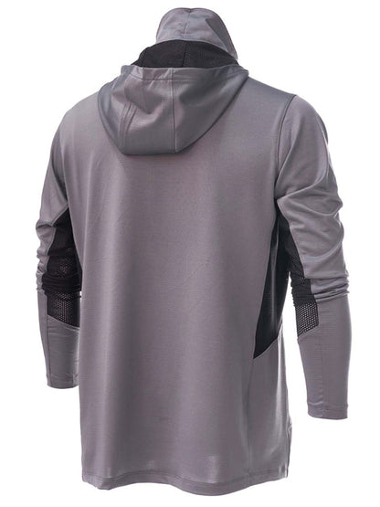 Argonaut Masked UV Protection Long Sleeve Performance T-Shirt - Grey