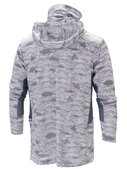 Argonaut Masked UV Protection Long Sleeve Performance T-Shirt - Signature White