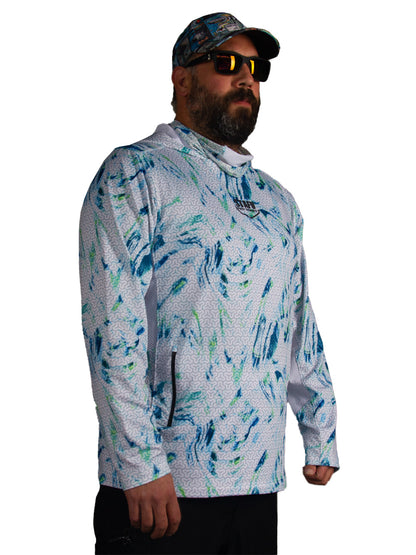 Argonaut Masked UV Protection Long Sleeve Performance T-Shirt - Trophy White