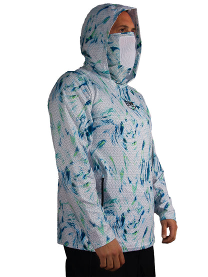 Argonaut Masked UV Protection Long Sleeve Performance T-Shirt - Trophy White
