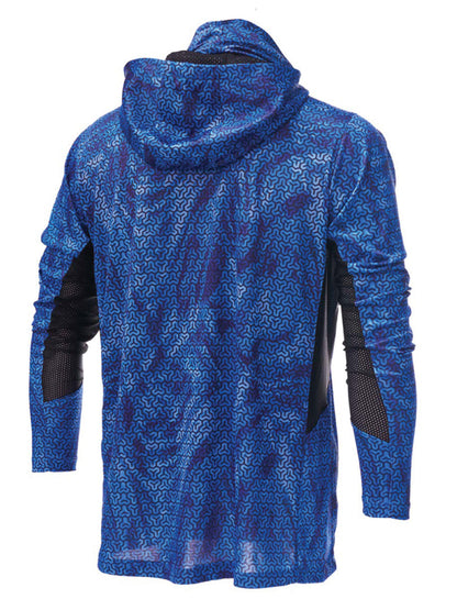 Argonaut Masked UV Protection Long Sleeve Performance T-Shirt - Trophy Blue