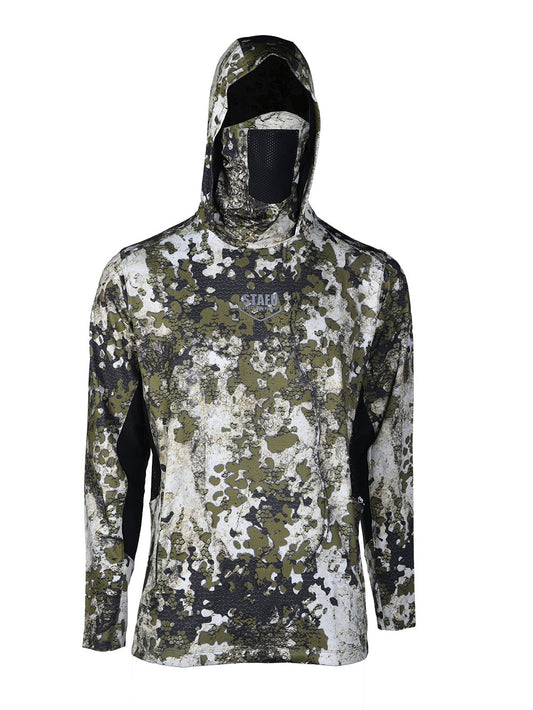 Argonaut Masked UV Protection Long Sleeve Performance T-Shirt - Birch Camo