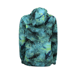 Atlan Jr. Long Sleeve Fishing Shirt - Shark - Lime