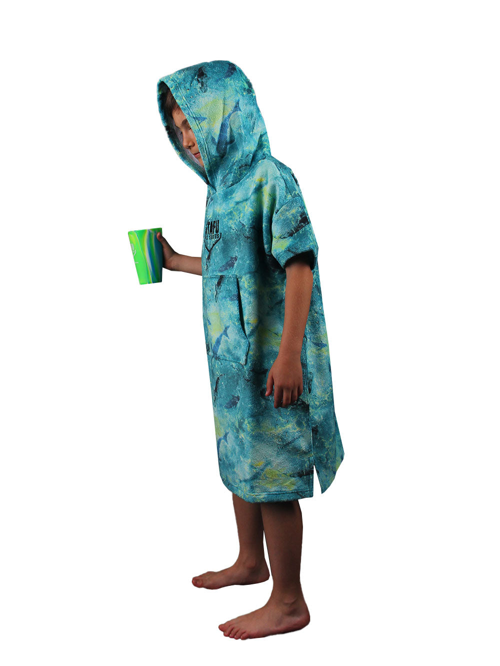 Atlas Jr. Panço Havlu - Shark Green Lime