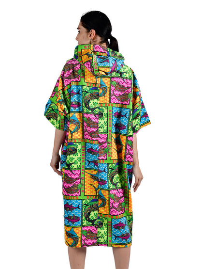 Atlas Poncho Towel - Fish Eye