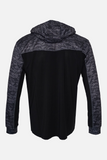 Outrigger Hooded Long Sleeve Fishing Shirt - Signature - Black