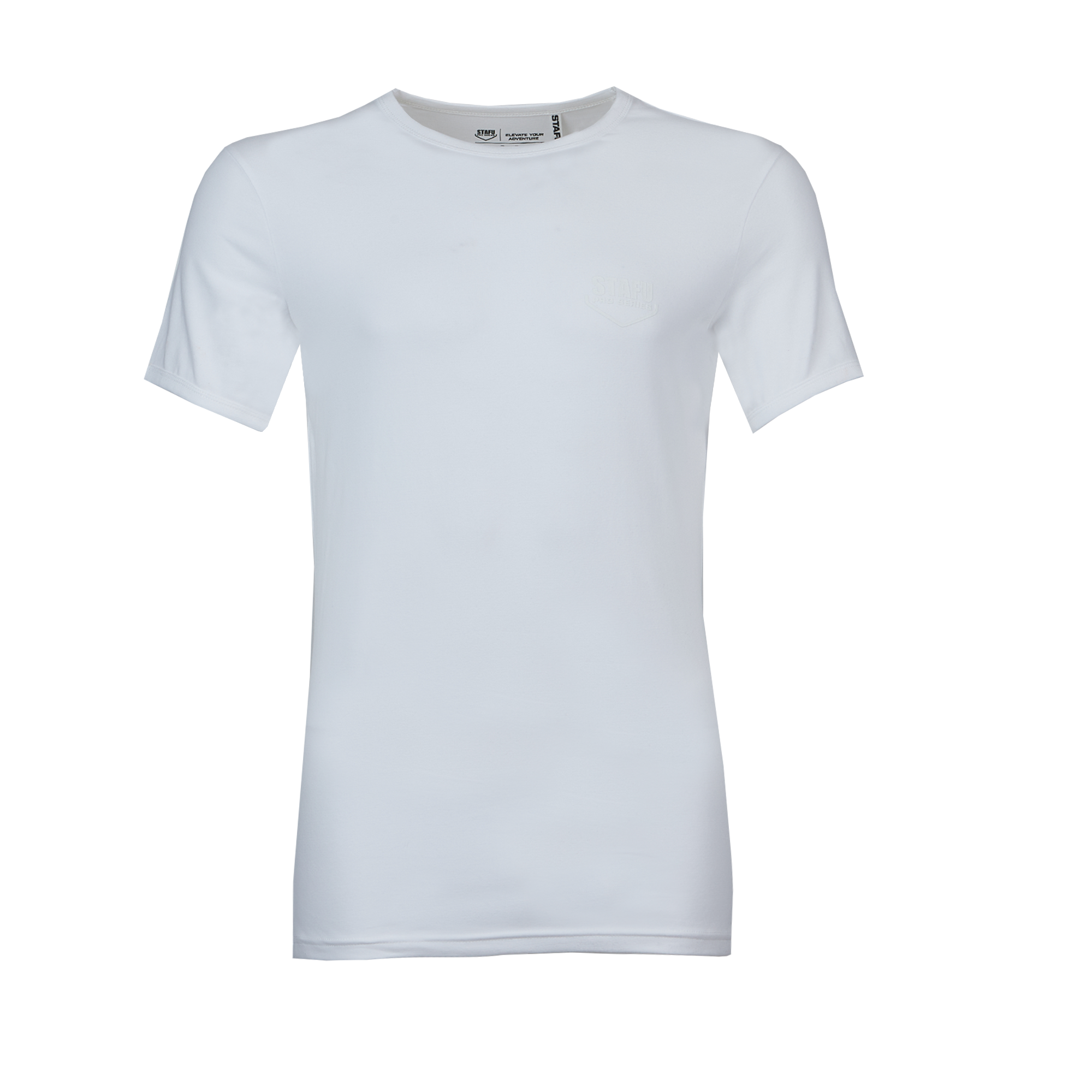 Base Men's Slim Fit White T-Shirt