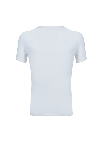 Base Stretch Superior Cotton T-Shirt - White