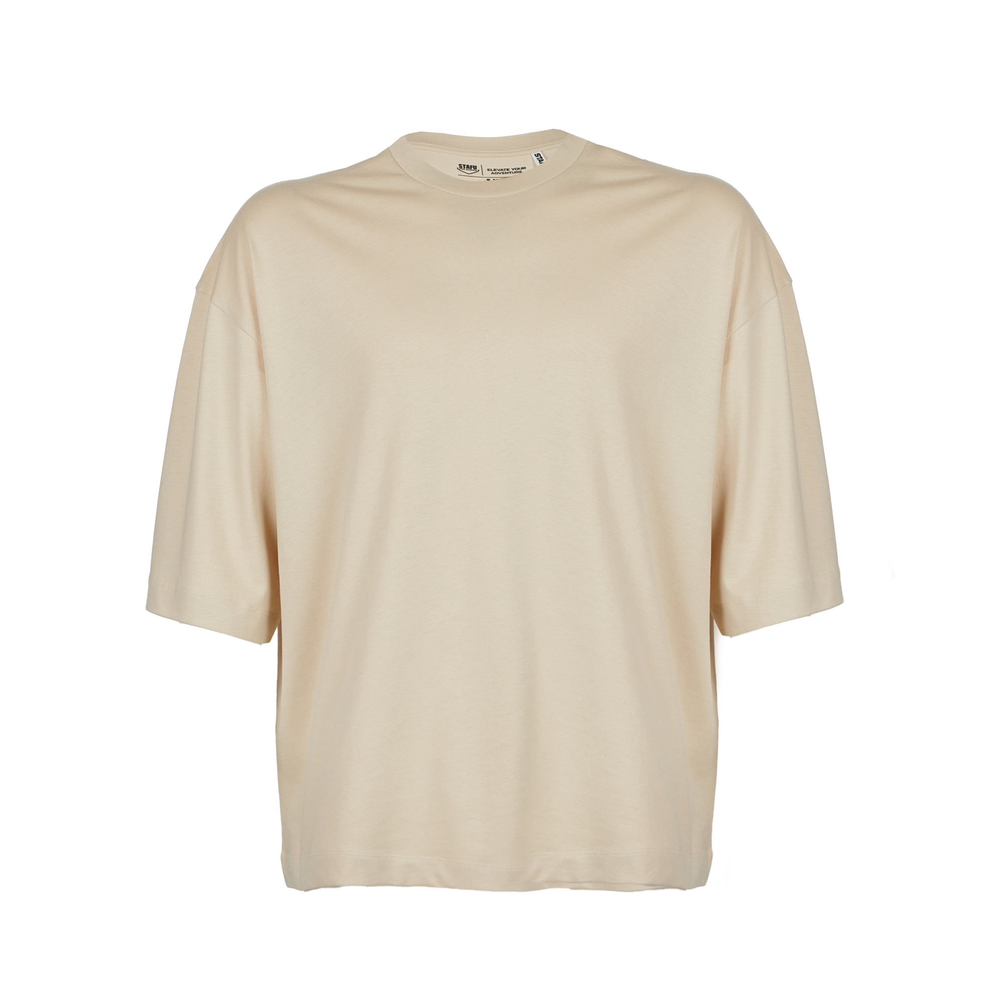 Bora Bora Loose T-Shirt  - Beige