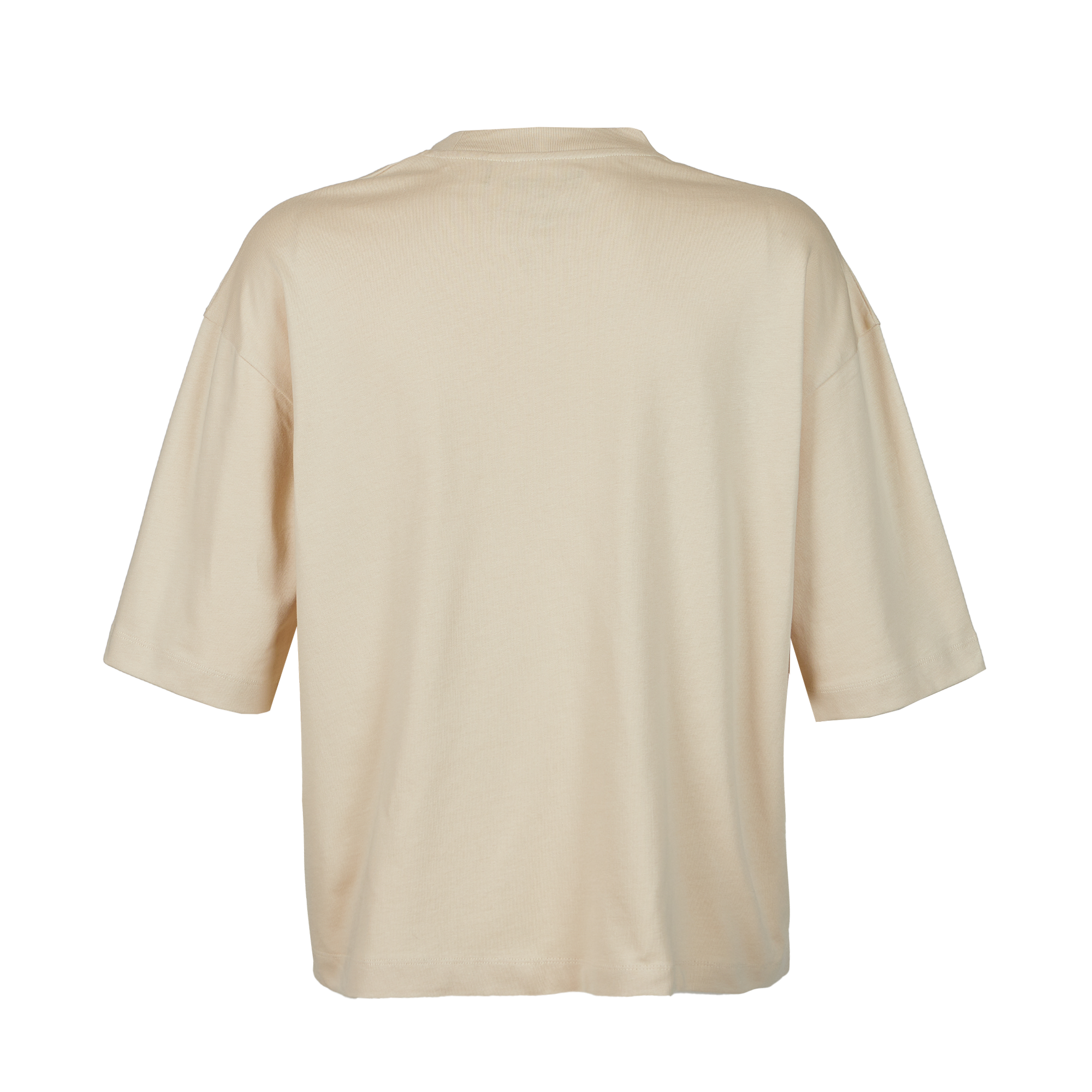 Bora Bora Men's Loose Fit Beige T-Shirt