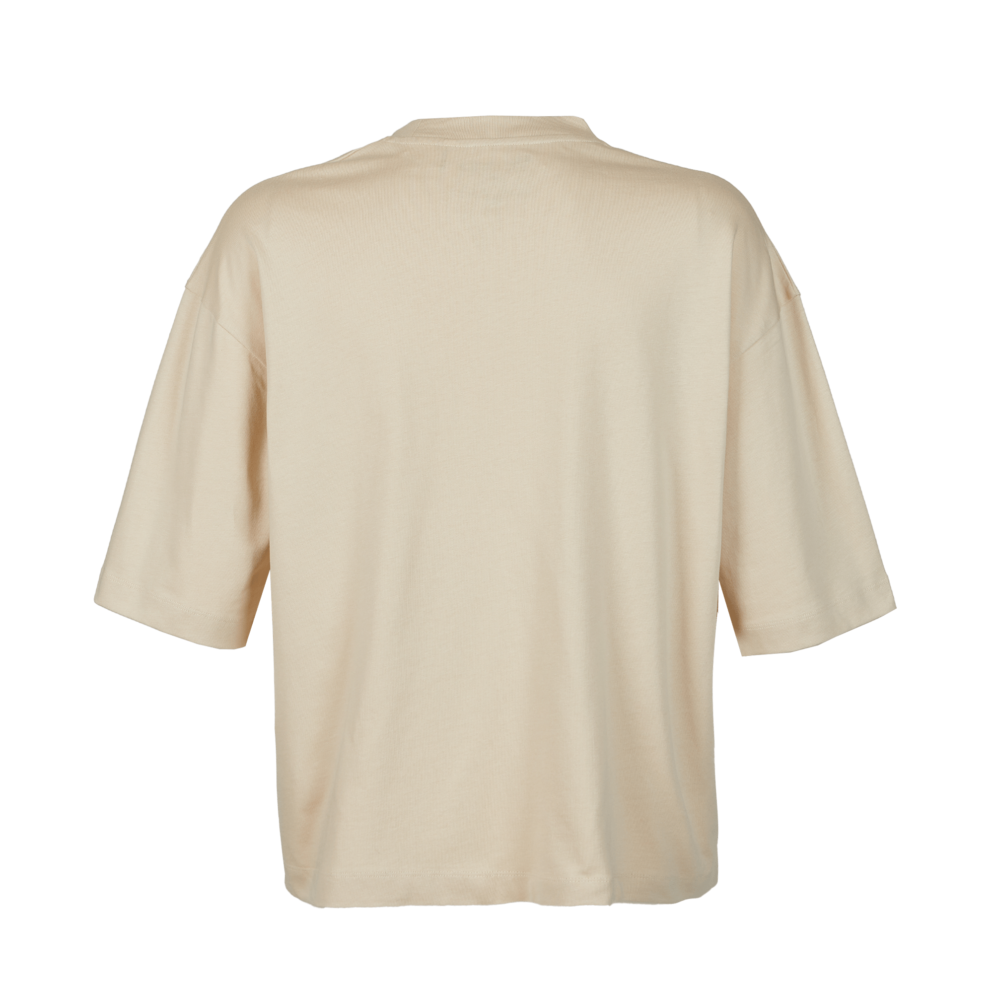 Bora Bora Men's Loose Fit Beige T-Shirt