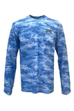 Apex v2 Long Sleeve Fishing Shirt - Camo - Blue
